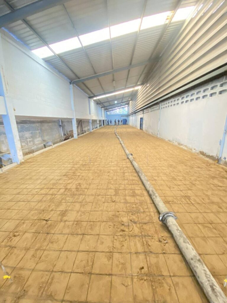 เทพื้นคอนกรีตบางบ่อ