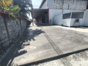 เทพื้นคอนกรีตพุทธมณฑล