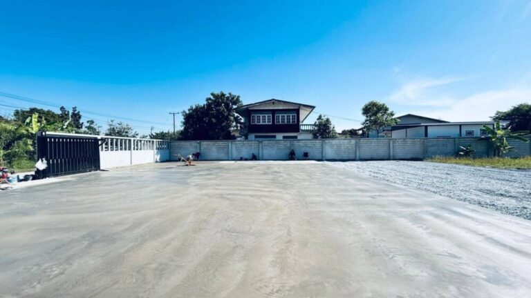 เทพื้นคอนกรีตนครชัยศรี