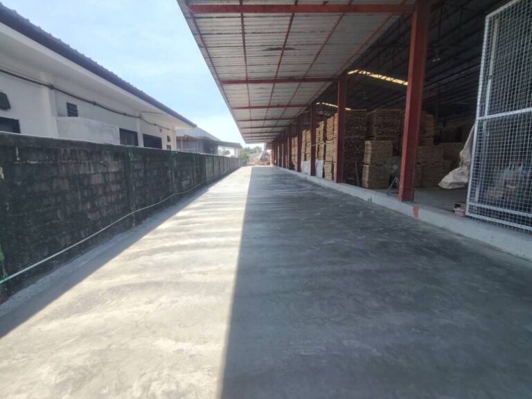 รับเทพื้นโรงงานบางรัก