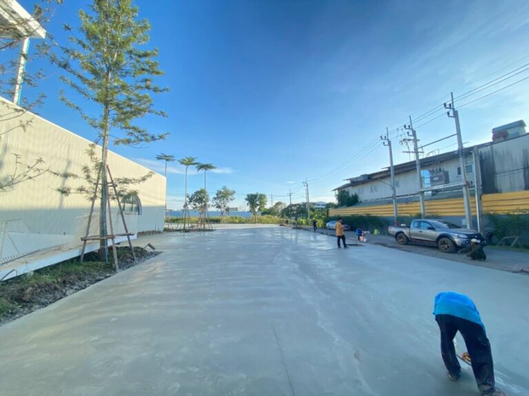 เทพื้นคอนกรีตบางกะดี