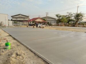 เทพื้นคอนกรีตรังสิต