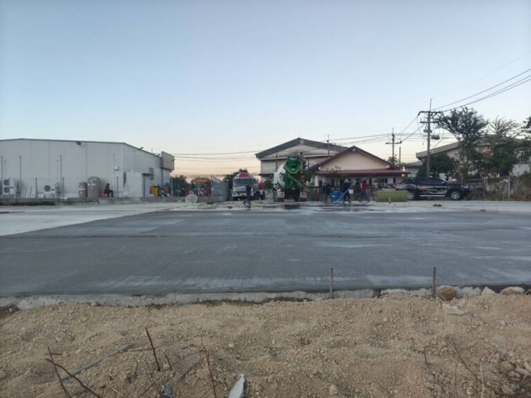 เทพื้นคอนกรีตธัญบุรี