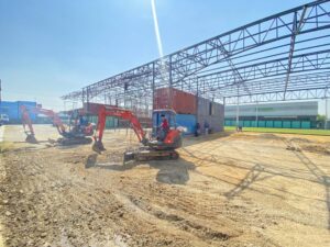 เทพื้นคอนกรีตหลักสี่