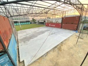 เทพื้นคอนกรีตบางขุนเทียน