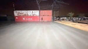 เทพื้นคอนกรีตพระราม 2