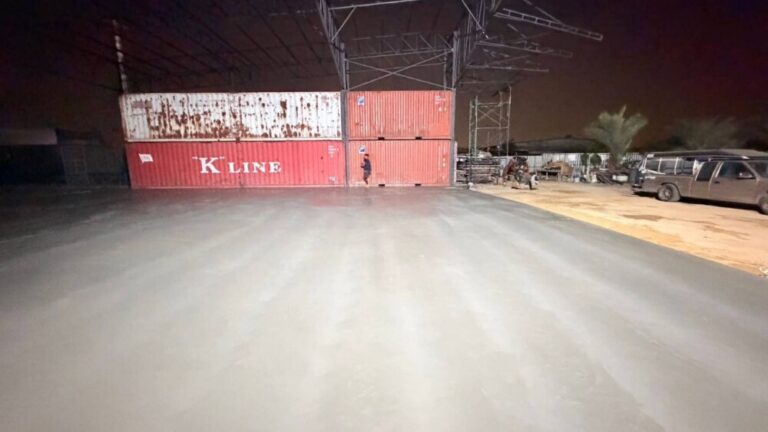 เทพื้นคอนกรีตพระราม 2